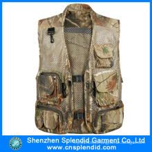 Wholesale 100%Cotton Canvas Multi Pocket Tactical Vest